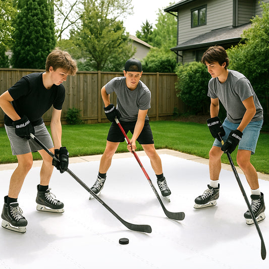 10/18 Pack Hockey Flooring Tiles for Training-18 Pack