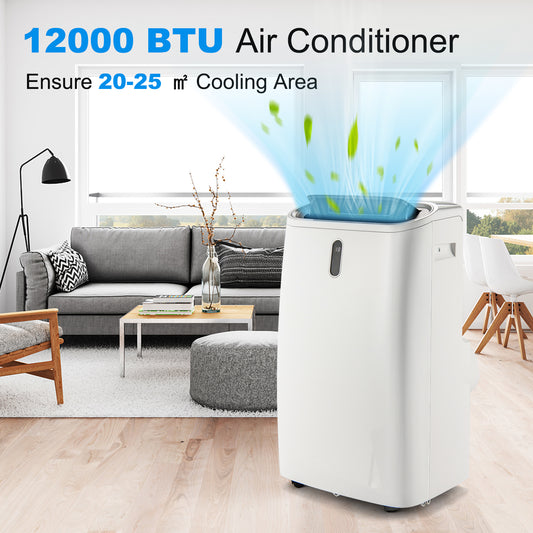 12000 BTU 4-in-1 Air Conditioner with Heat Function