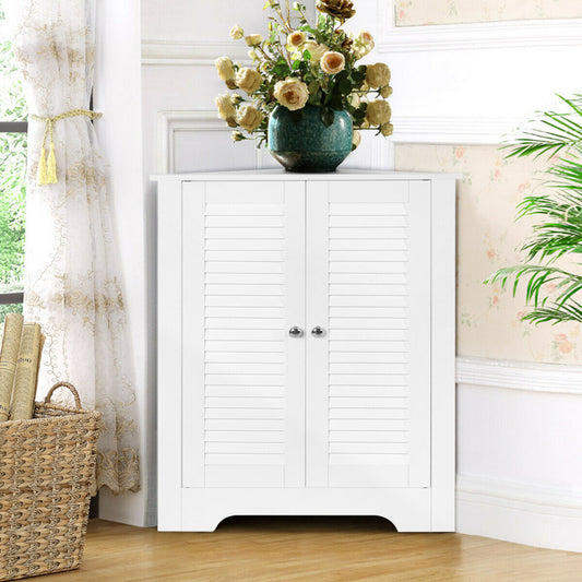 Corner Storage Cabinet Display Unit