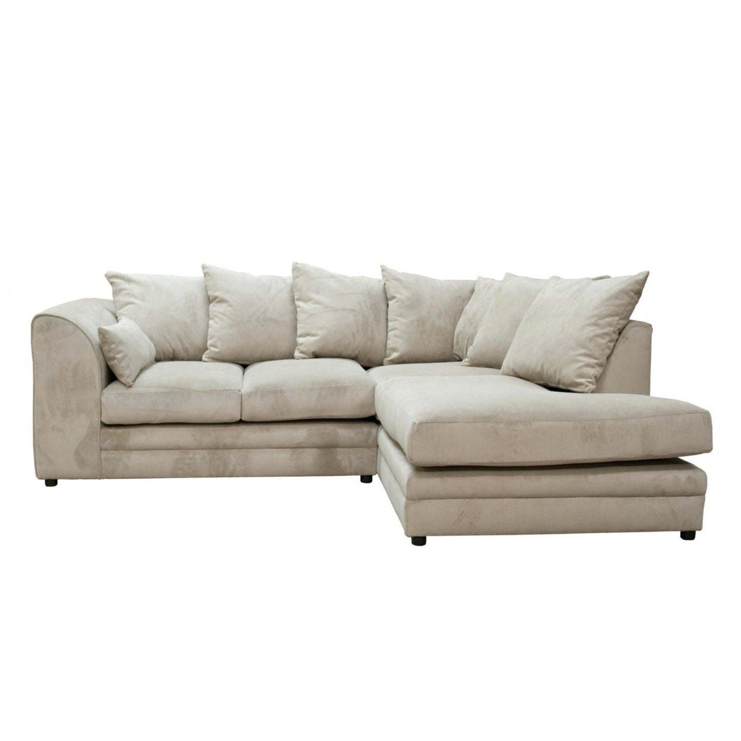 Casper Corner Sofa Grey, Beige
