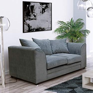 Casper 2 Seater Sofa Grey, Beige