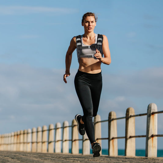 Weighted Vest 5 kg with Reflective Stripe and Adjustable Strap
