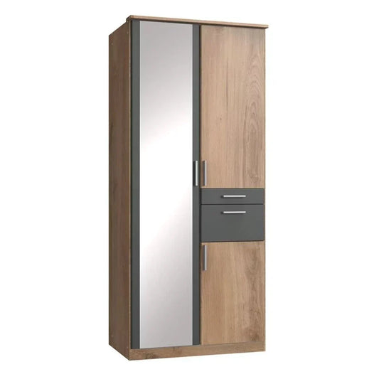 KODERA 2 Door Wardrobe Oak 90cm