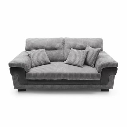 Samson Corded Fabric Corner Sofa Set