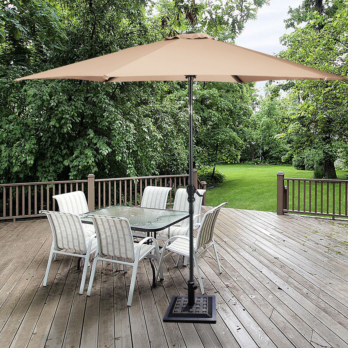 12KG Garden Square Parasol Base