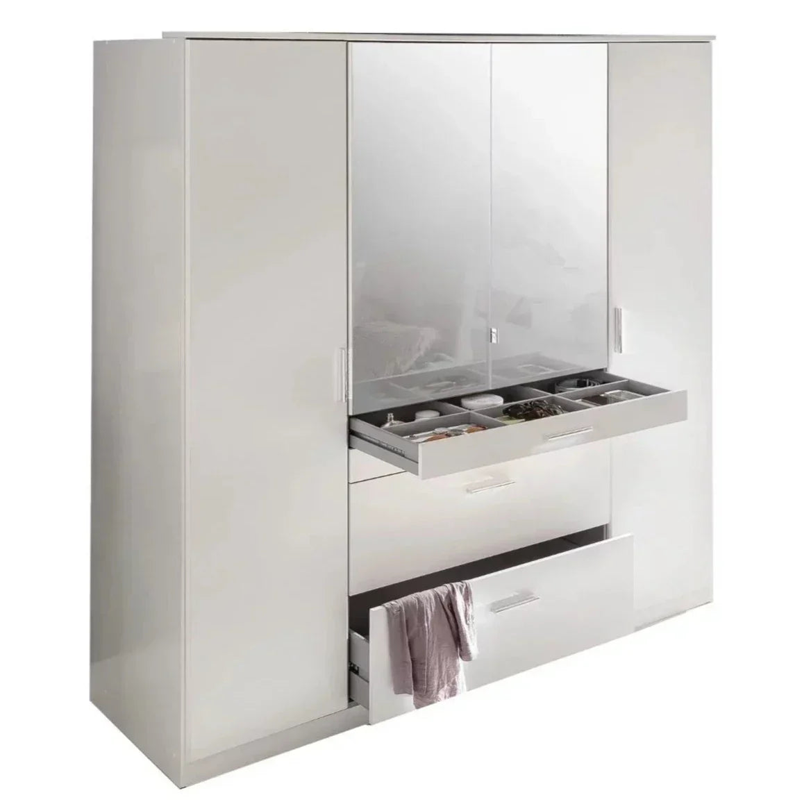 ACORN 4 Door Wardrobe White 180cm