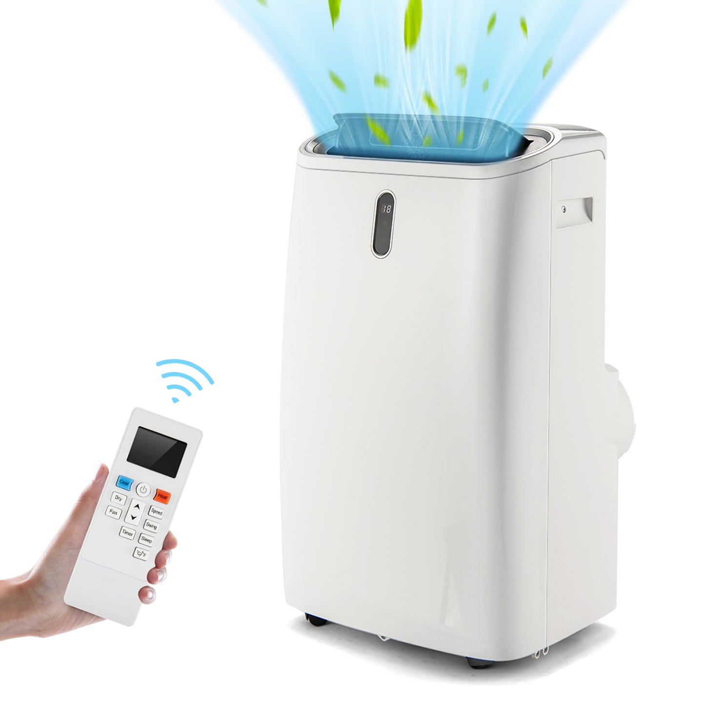 12000 BTU 4-in-1 Air Conditioner with Heat Function
