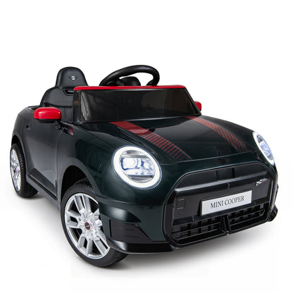 12V Electric Kids Ride on Car BMW MINI Licensed with Remote Control-Black