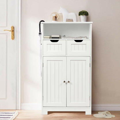 Floor Standing Utility Cabinet with Adjustable Drawers