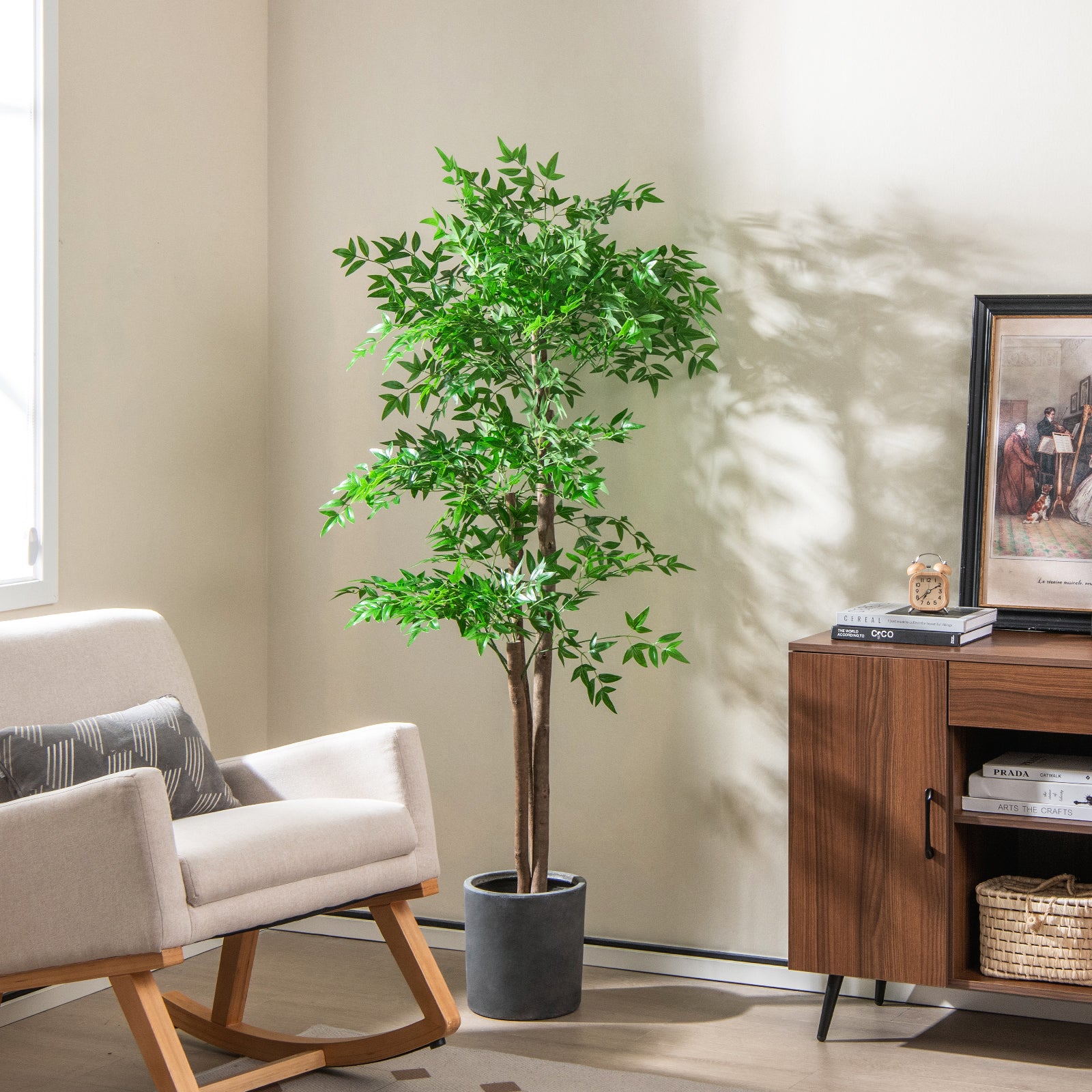 150 CM Artificial Bamboo Tree Faux Bamboo Plant