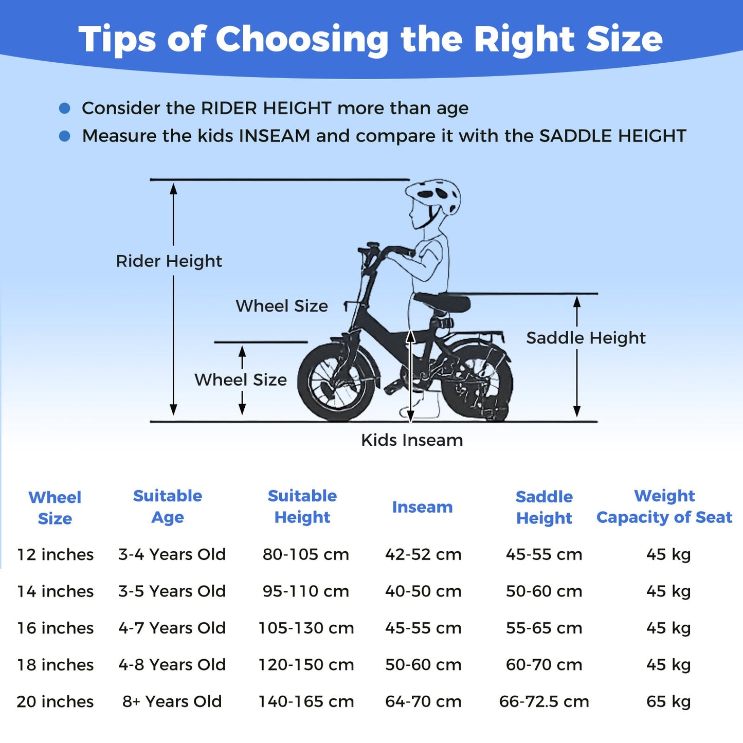 16 Inch Kids Bike with Dual Brakes for 4-7 Years Checkered Racing Series Blue
