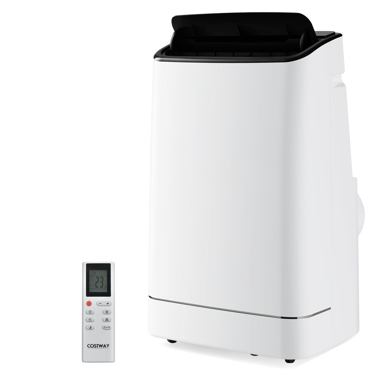 18000 BTU Portable Air Conditioner 4-in-1 with Remote Control-White