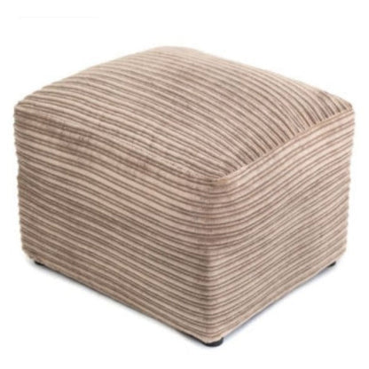 Porto Jumbo Cord Corner Sofa - Brown