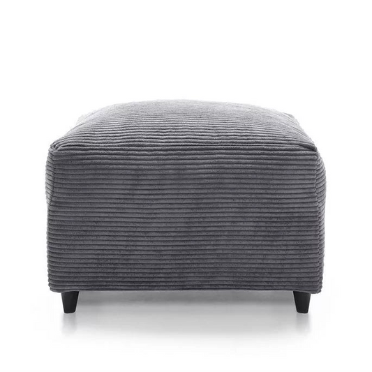 Jill Jumbo Footstool - Grey