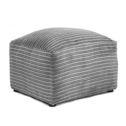 Porto Jumbo Cord Corner Sofa - Brown