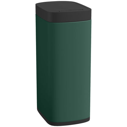 HOMCOM 50L Sensor Bin, Automatic Kitchen Bin, Manual Override, Battery Operated, Inner-Bucket-Free, for Kitchen, Bedroom