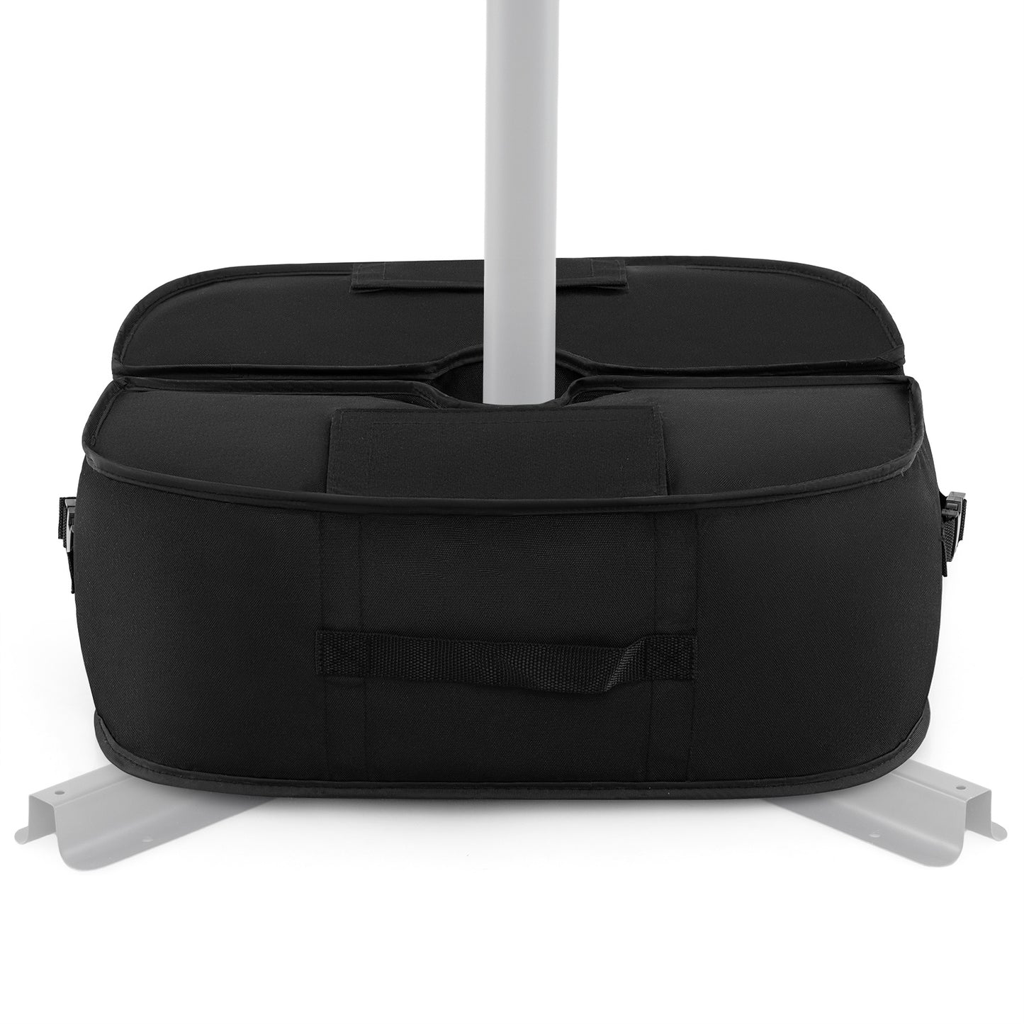 2-Pack 40 kg Umbrella Base Weight Sandbags-Black