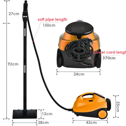 2000w Multi Purpose Steam Cleaning Mop-Yellow