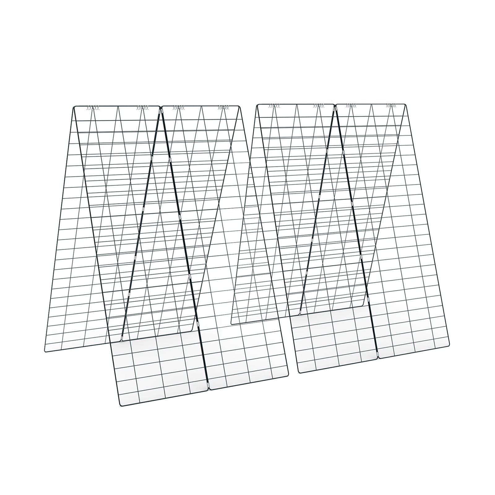 2-Pack Garden Cucumber Trellis with Accessories-Green