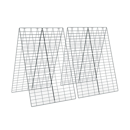 2-Pack Garden Cucumber Trellis with Accessories-Green