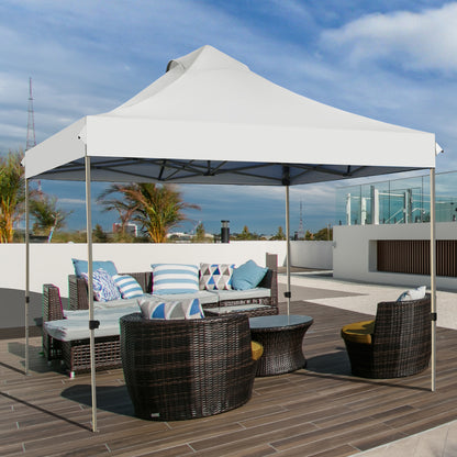 3m x 3m Pop Up Canopy Tent Commercial Instant Shelter-White