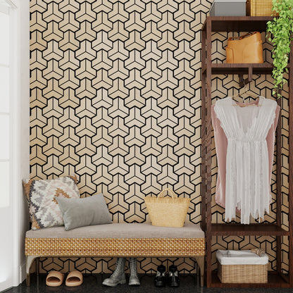 4 Pack Acoustic Panels for Walls 83 x 65 cm Sound Absorbing Panel-Natural