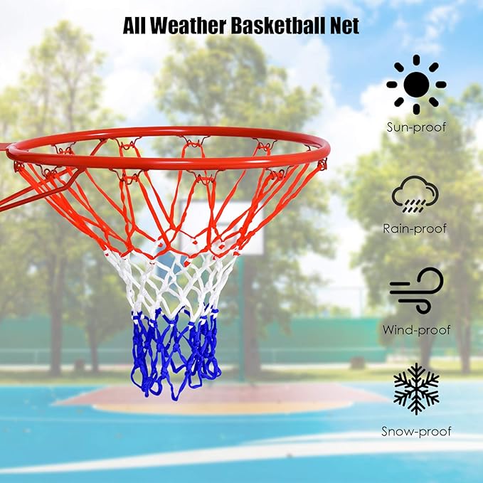 46cm Replacement Basketball Rim for Kids Adults