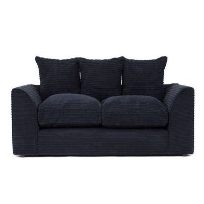 Porto Jumbo Cord Corner Sofa - Grey