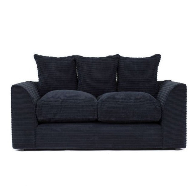 Porto Jumbo Cord Corner Sofa - Brown