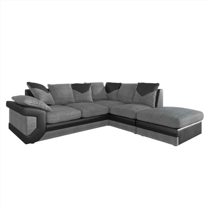Dino Jumbo Cord Corner Sofa Suite