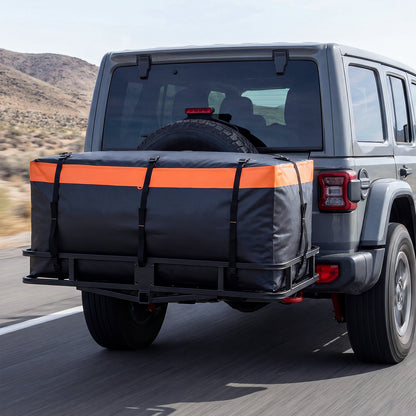 550 L Hitch Mount Cargo Carrier Bag-Orange