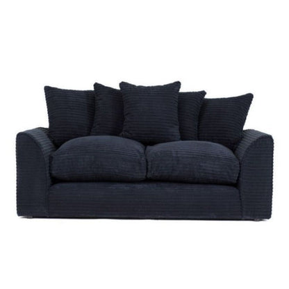Porto Jumbo Cord Corner Sofa - Grey
