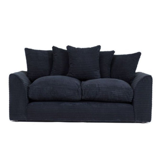 Porto Jumbo Cord Corner Sofa - Brown