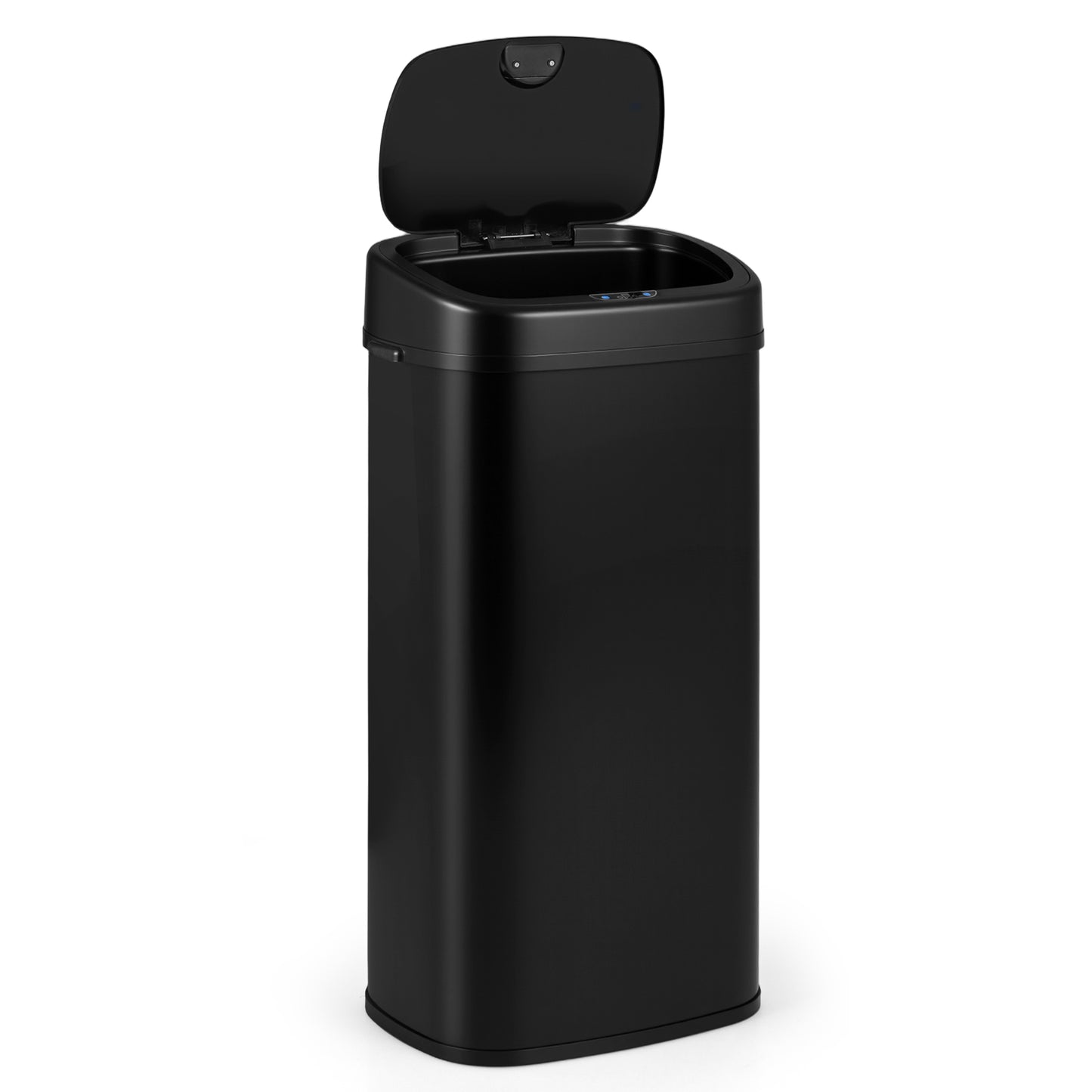 68L Trash Can with Dual-Zone Design Automatic Touchless Garbage Can-Black