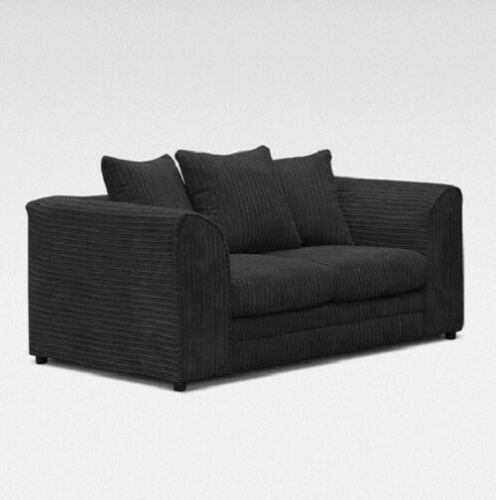 Daniel Jumbo Cord 4 Seater Corner Sofa Chocolate - Left and Right Arm - Available in Other Colours