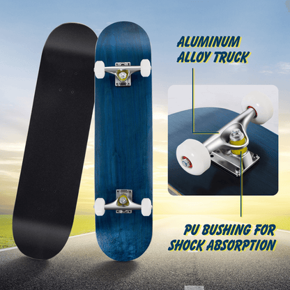 79cm Skateboard Complete Cruiser Standard for Children-Blue