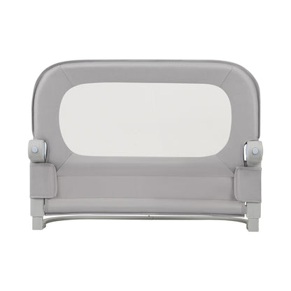 80 cm Long Adjustable Baby Bed Rail Guard with Extra Buckle-Grey