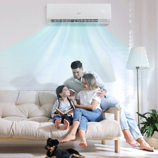 9000 BTU (2.6 kW) Mini Split Air Conditioner A++ Energy Efficient AC Unit-White