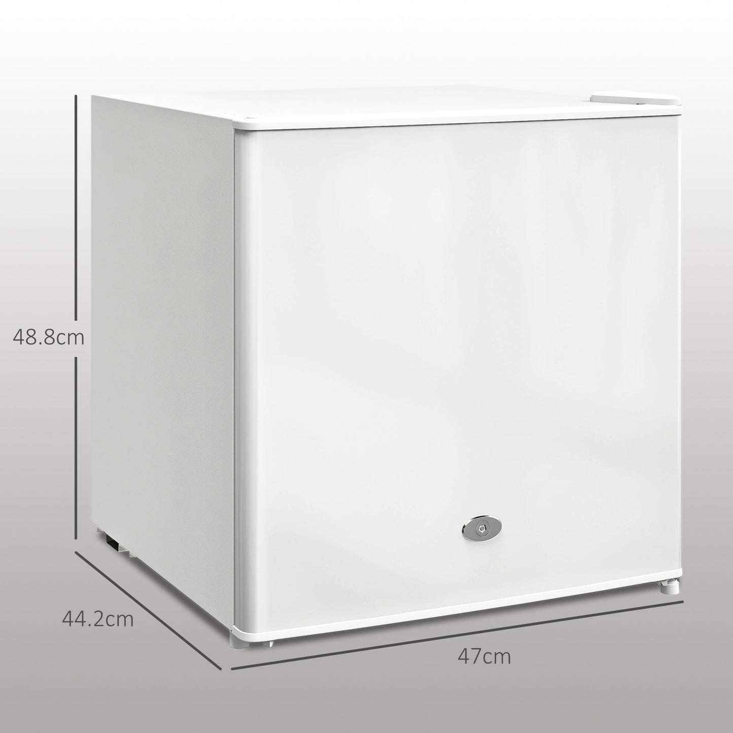 HOMCOM 35L Mini Freezer, -24â to -14â Temperature - White
