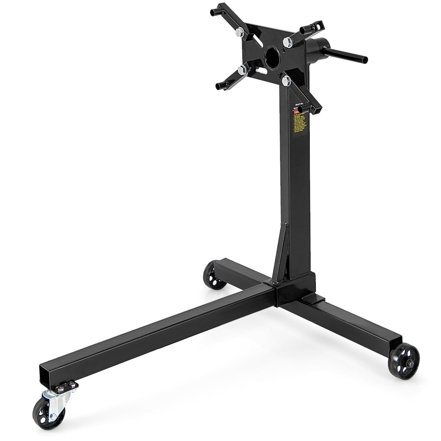 340 Kg/ 680 Kg Capacity Engine Stand with 360 Degree Rotating Head-Size 1-Black