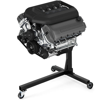 340 Kg/ 680 Kg Capacity Engine Stand with 360 Degree Rotating Head-Size 1-Black