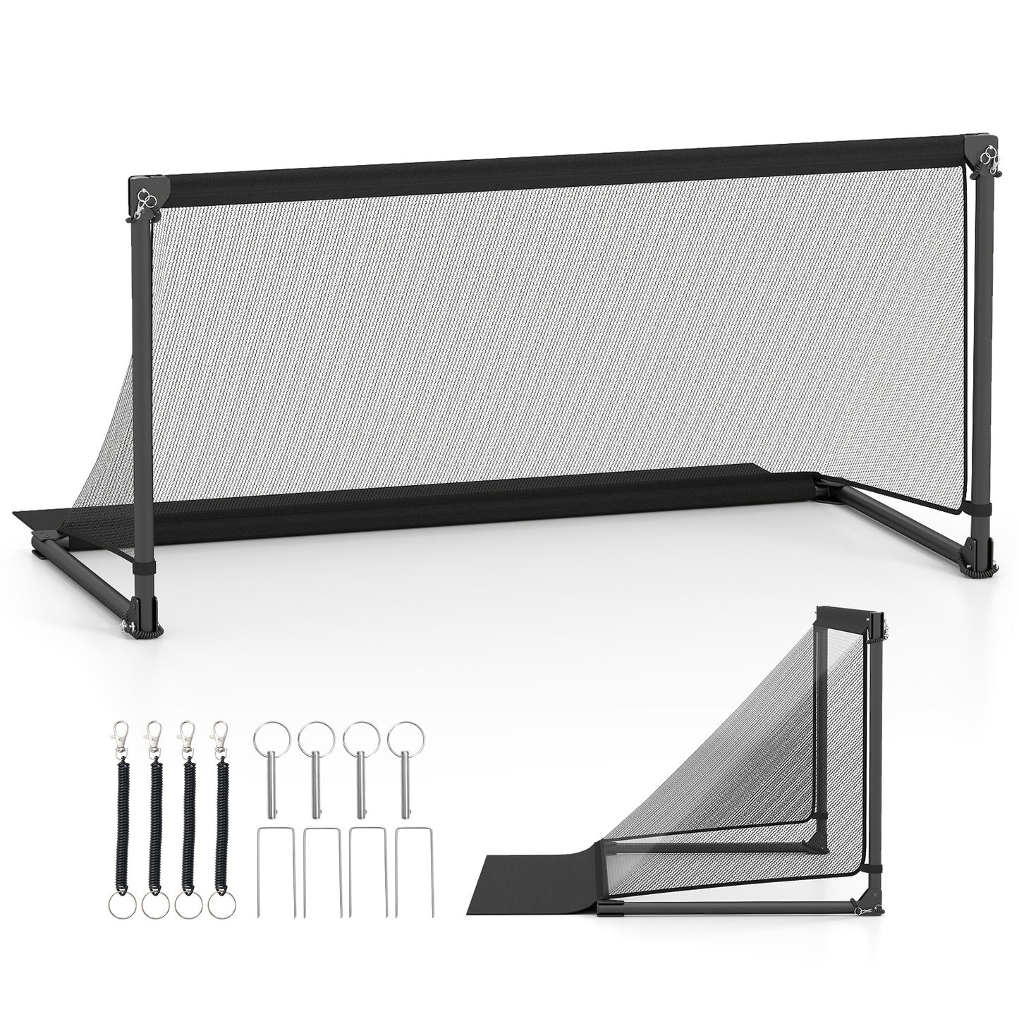 Foldable Pop-up Soccer Goal with Net-L