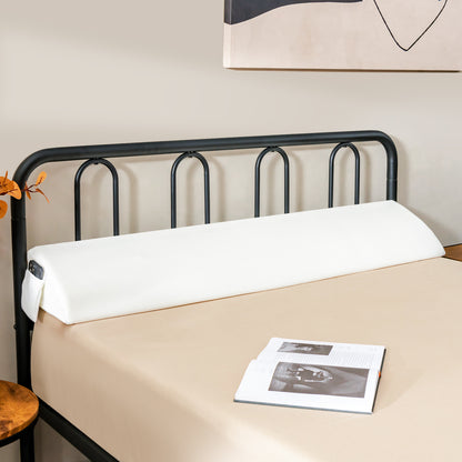 Full/Queen Size Bed Wedge Pillow with Side Pocket-Full size