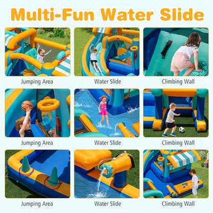 Inflatable Water Slide Bounce House for Outdoor Backyard