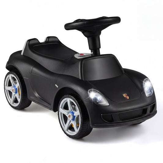 Kids Ride On Car Sliding Car with Horn & Sound Buttons Porsche Licensed-Black