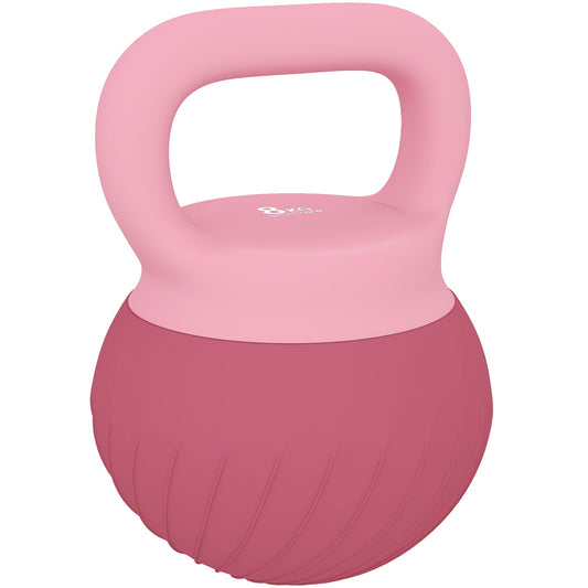 SPORTNOW Soft Kettlebell, 8kg Kettle Bell with Anti-Slip Grip for Home Gym Weight Lifting and Strength Training