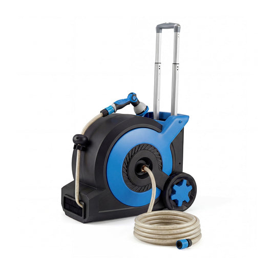 Retractable Garden Hose Reel 16 mm x 130 M Heavy Duty Floor