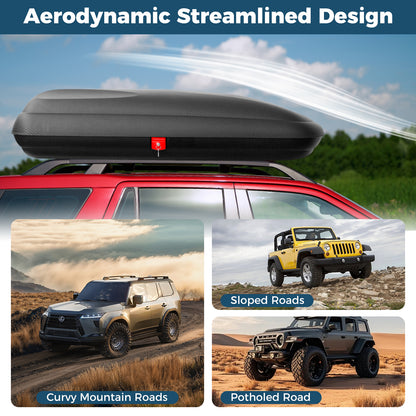Rooftop Cargo Carrier Hard Shell Car Mount Storage Case