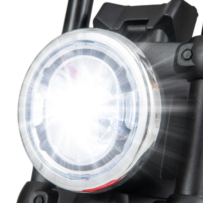 6V Kids Ride On Motorcycle with Training Wheels and Headlight for Toddlers-Red
