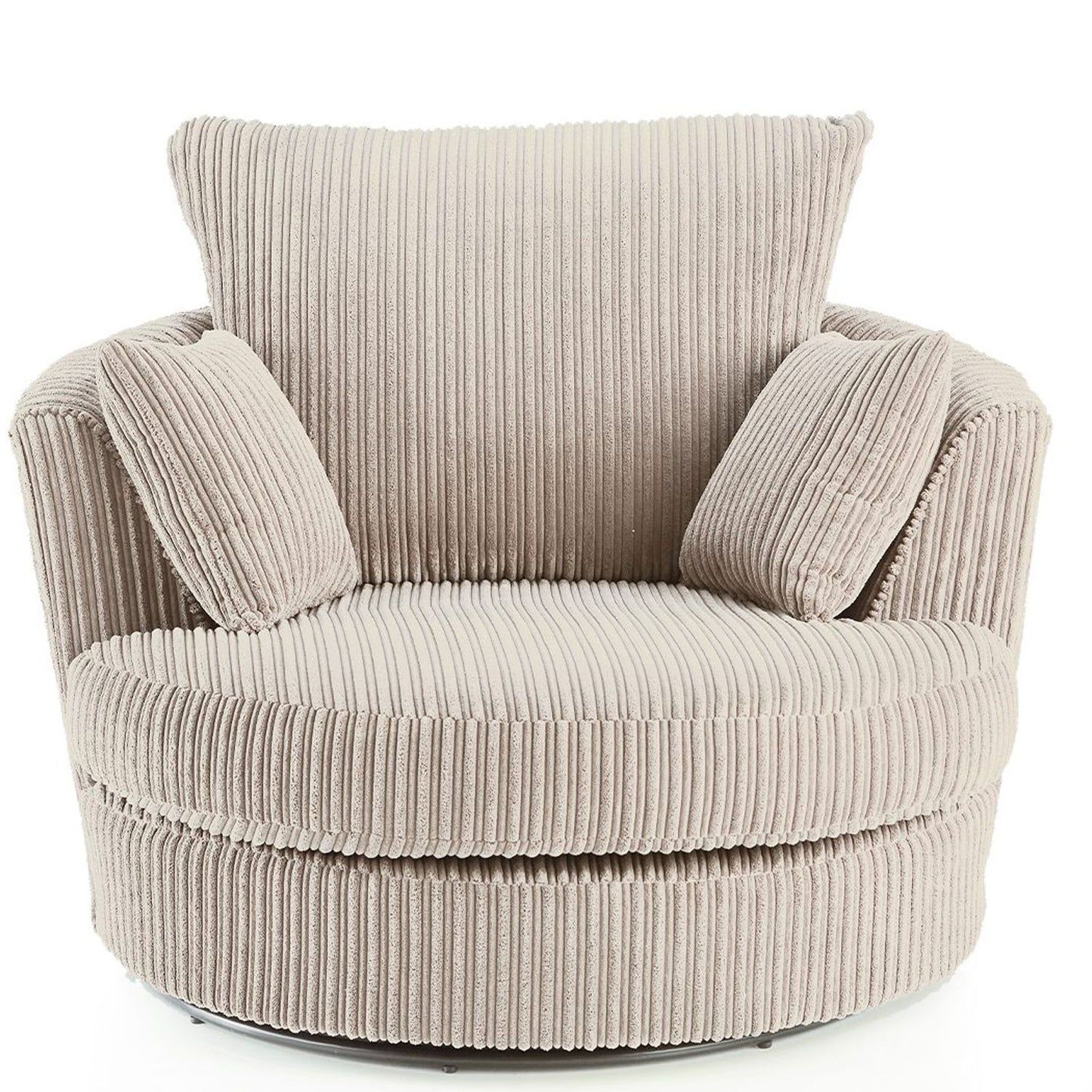 Blake Full Back Grey Jumbo Cord Corner Sofa - Right and Left Arm - Available in Other Colours